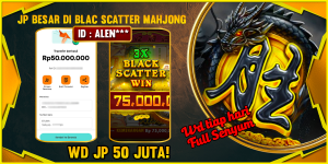FULL 3 BLACK SCATTER LANGSUNG JP 75 JUTA