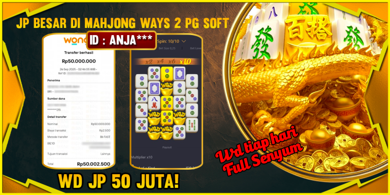 WIN CUAN SAMPAI MELEDAK JP 50 JUTA